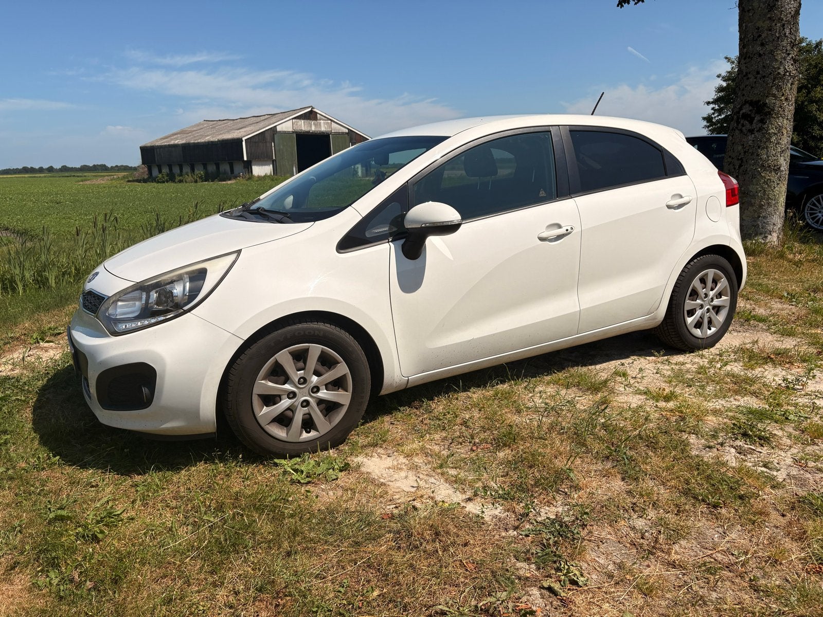 Kia Rio 1.2 I 5DRS 2012 Wit, Auto's, Kia, Particulier, Rio, Airbags, Airconditioning, Alarm, Bluetooth, Bochtverlichting, Centrale vergrendeling