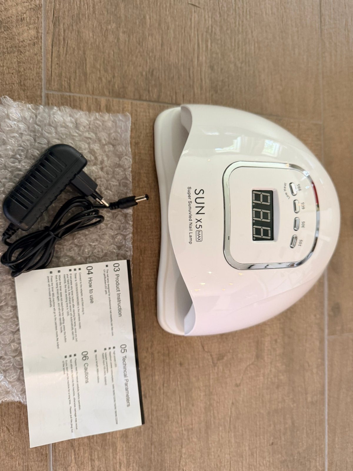 UV-Ledlamp voor gelnagels, Ophalen of Verzenden, Zo goed als nieuw, Overige kleuren, Handen en Nagels
