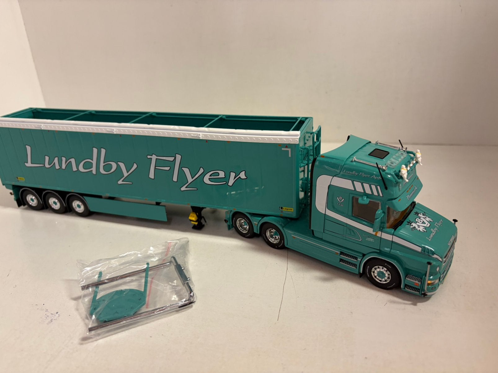 TEKNO SCANIA TORPEDO SUPER LUNDBY FLYER, Hobby en Vrije tijd, Ophalen of Verzenden, Zo goed als nieuw, Bus of Vrachtwagen, Tekno