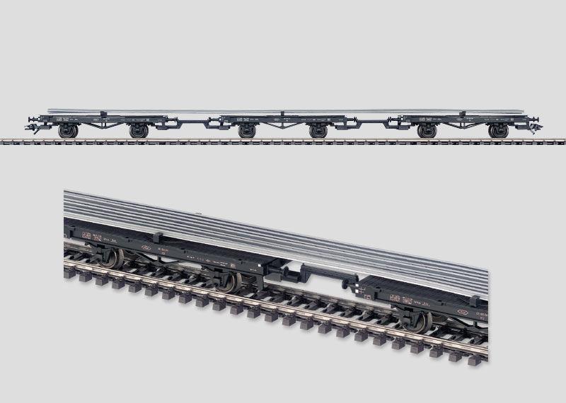 Märklin 45095 Transportwagens met railprofielen AC DC, Gelijkstroom of Wisselstroom, Nieuw, Märklin, Boek, Tijdschrift of Catalogus