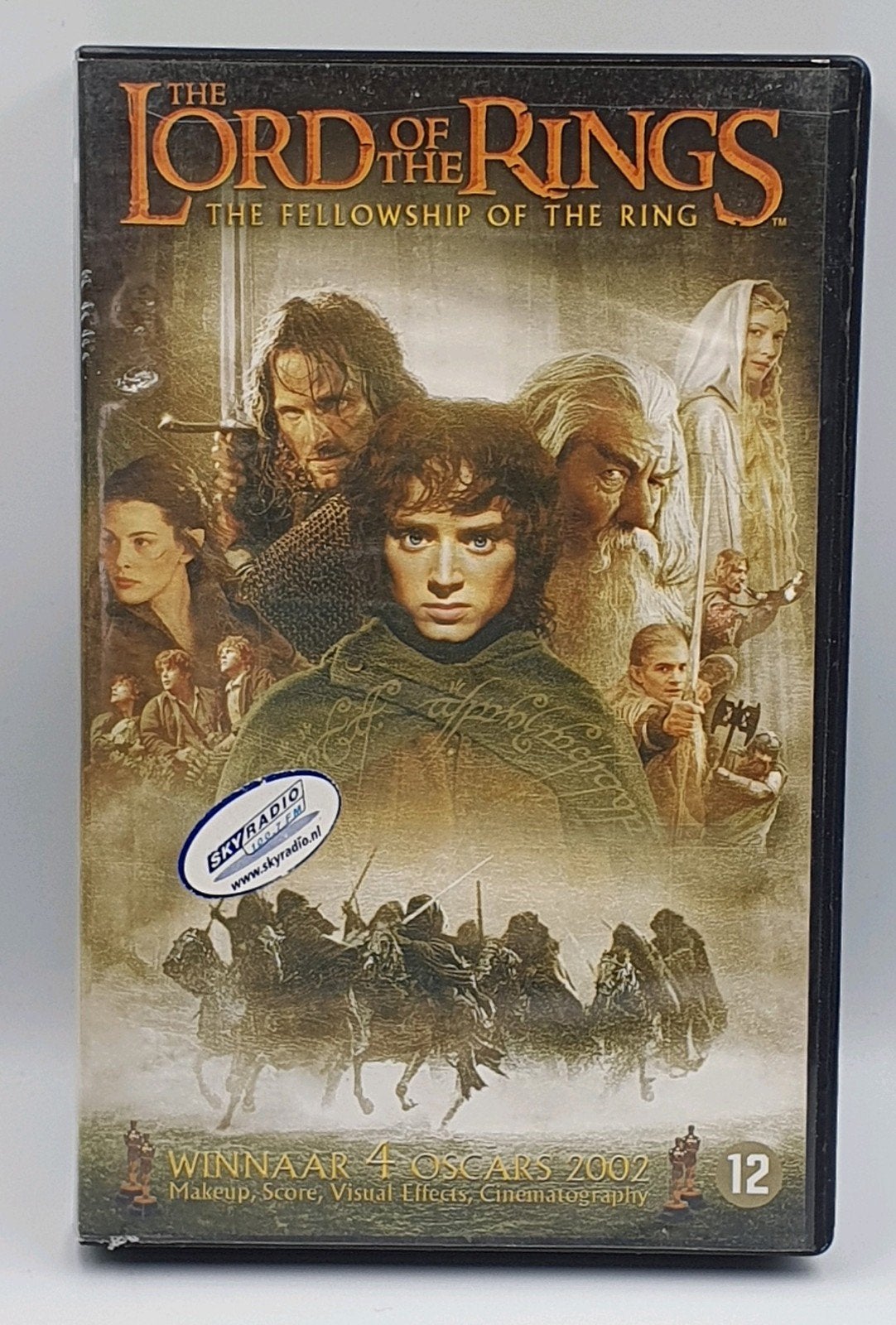 Te koop: Lord of the Rings: The Fellowship of the Ring VHS, Cd's en Dvd's, VHS | Film, Vanaf 12 jaar, Ophalen of Verzenden, Gebruikt