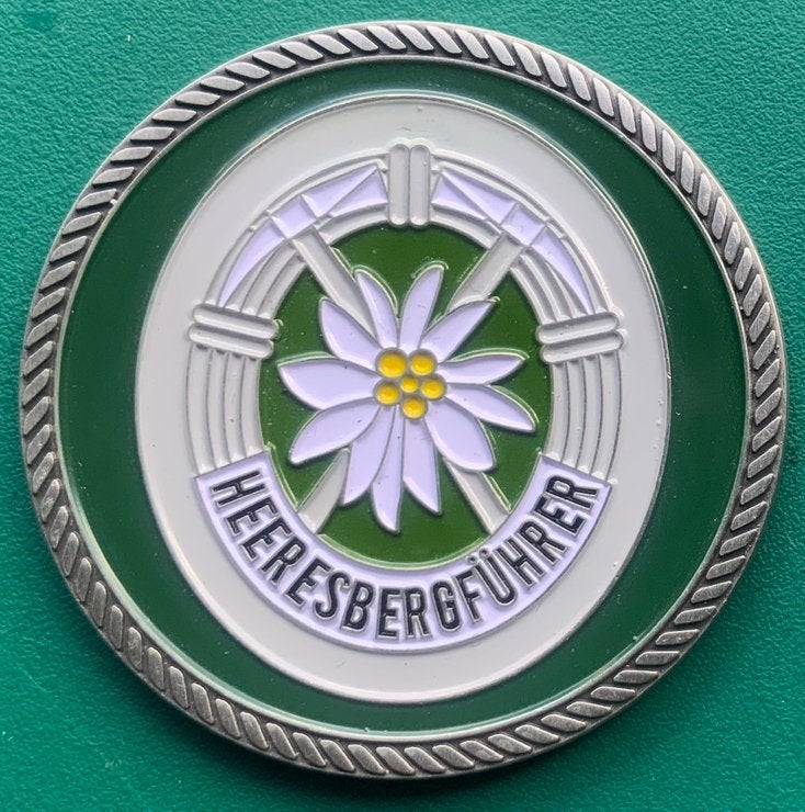 2 coins KCT HEERESBERGFÜHRER goud en zilver, Ophalen of Verzenden, Landmacht, Nederland, Embleem of Badge