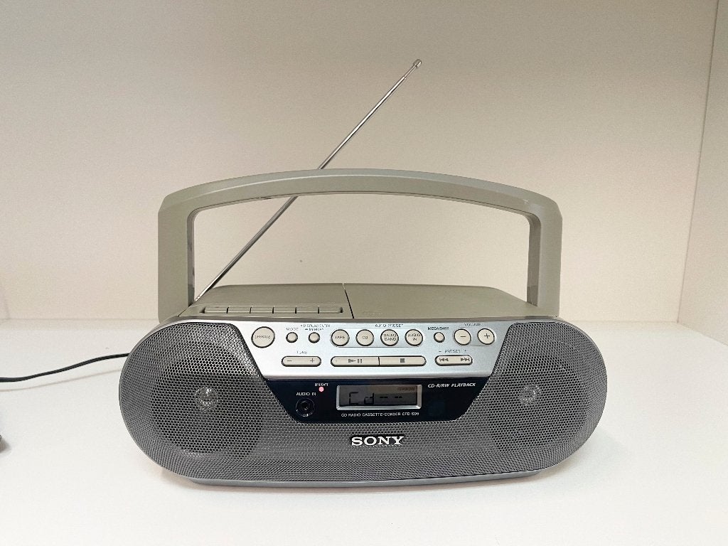 Sony CFD-S05 compacte CD-radio-cassetterecorder, N, N, Enkel, Ophalen of Verzenden