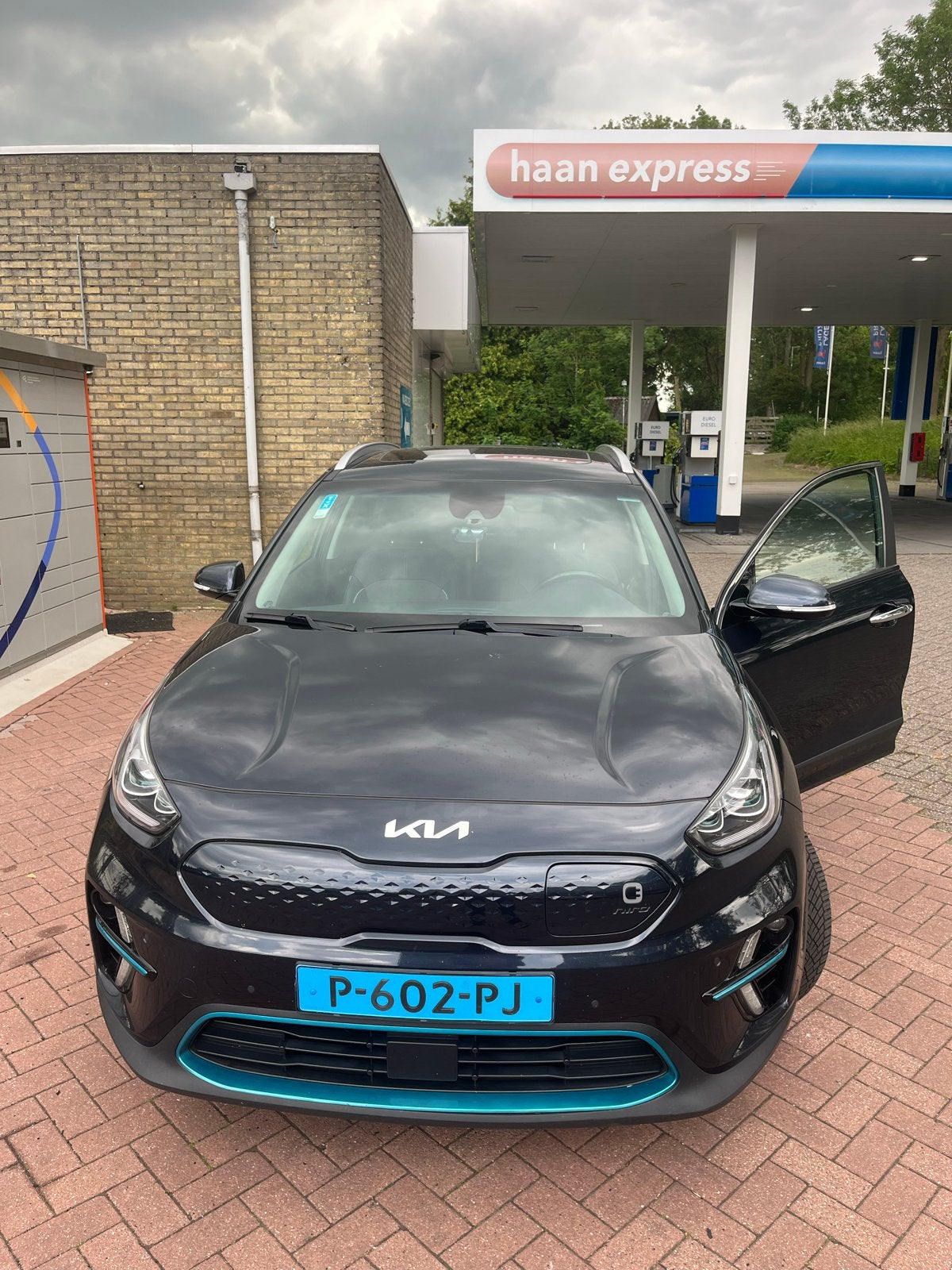 Kia Niro Elektrisch 204pk Aut 2022 Blauw, 1712 kg, Blauw, Origineel Nederlands, Elektrisch