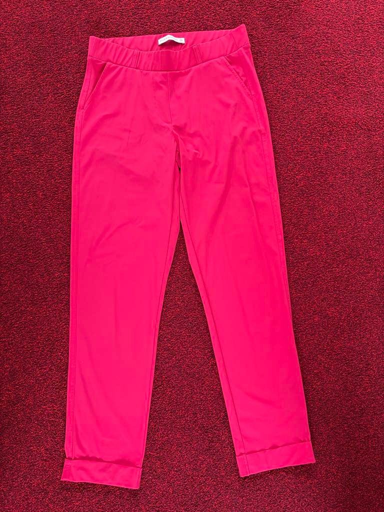 Studio Anneloes broek, travel kwaliteit, fuchsia roze, XS, Kleding | Dames, Broeken en Pantalons, Ophalen of Verzenden, Zo goed als nieuw