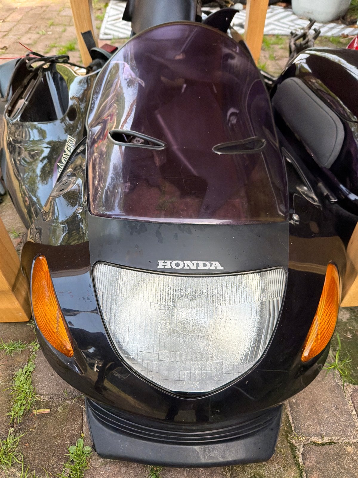 Honda deauville motorfiets alle kuipdelen incl topkoffer, Motoren, Ophalen of Verzenden, Gebruikt