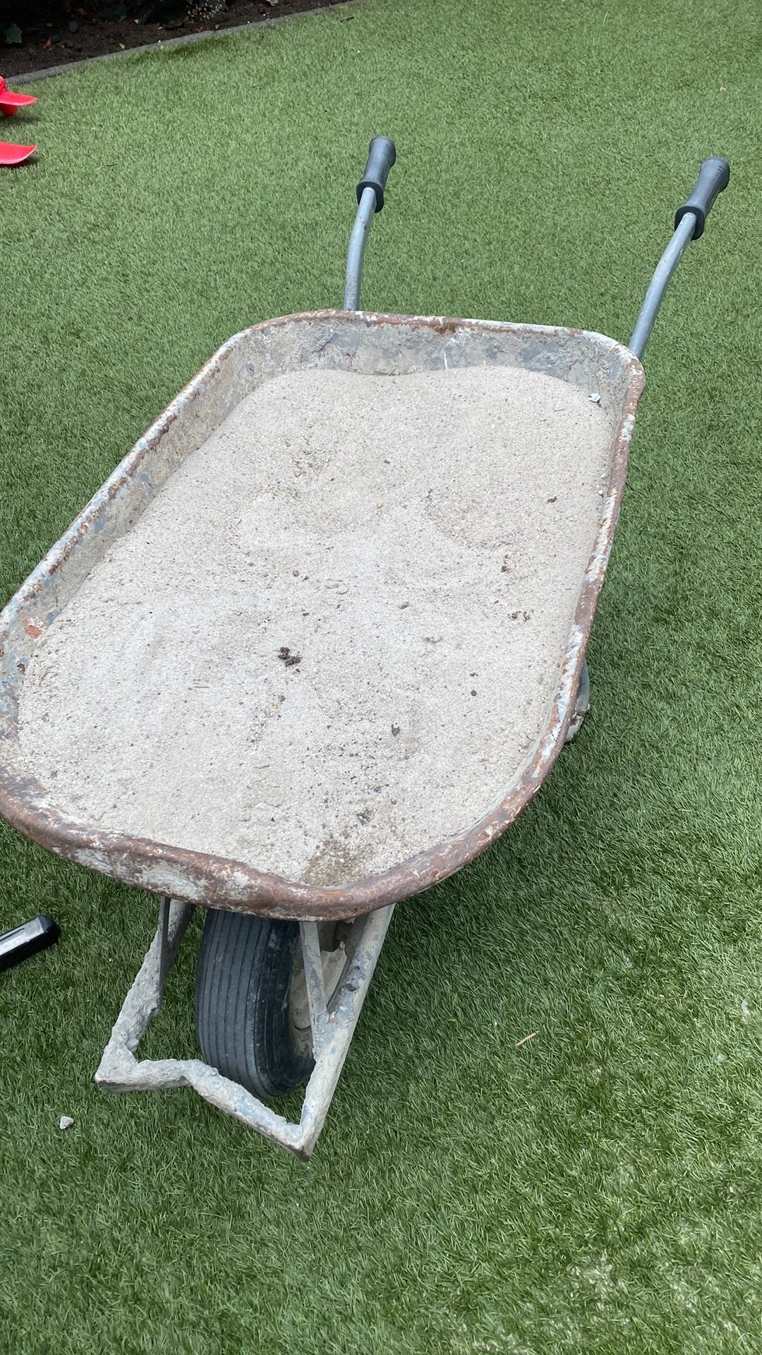 Zand, Ophalen, Zo goed als nieuw, Ophoogzand
