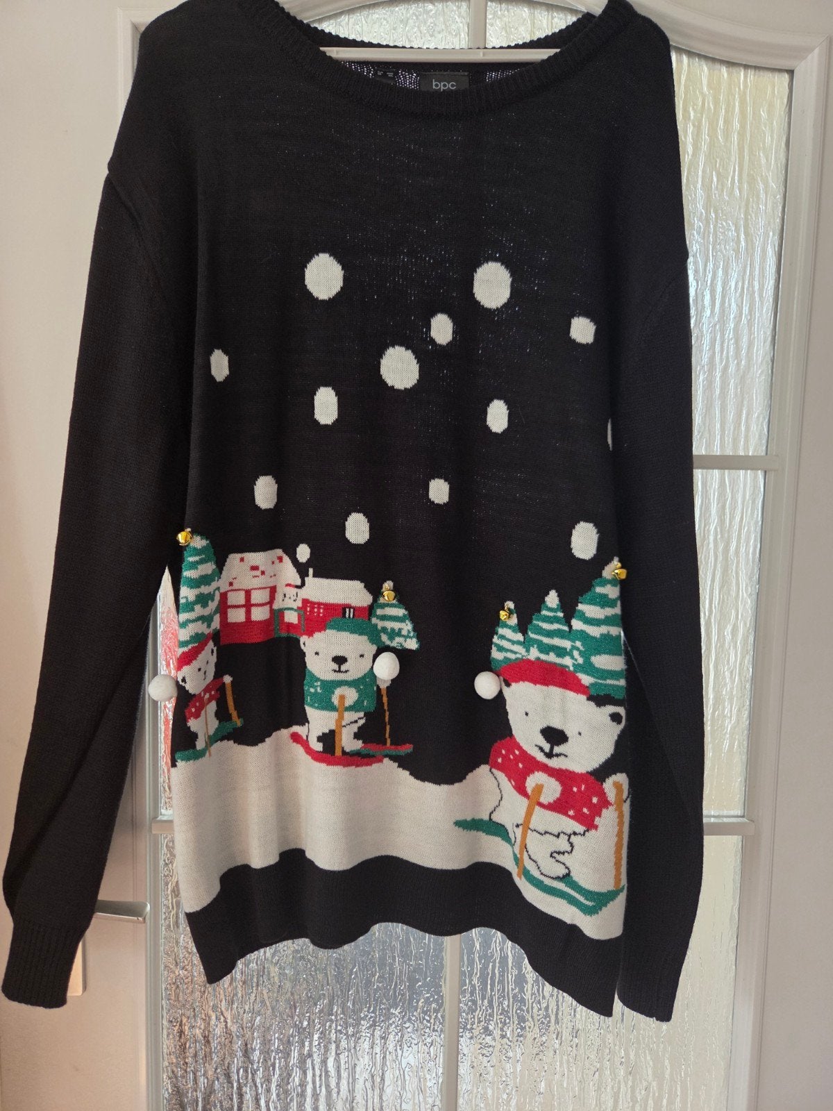 Kersttrui met ijsberen - BPC Bonprix Collection, Ophalen, Maat 46/48 (XL) of groter, Gedragen, BPC Bonprix Collection