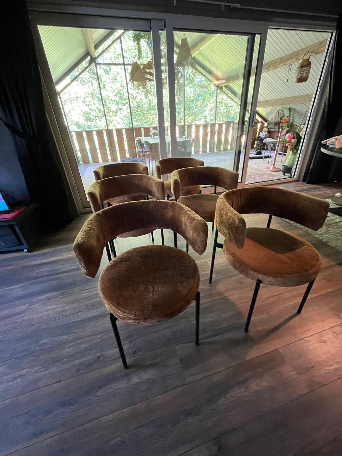 Eetkamer stoelen, Huis en Inrichting, Stoelen, Ophalen, Zo goed als nieuw