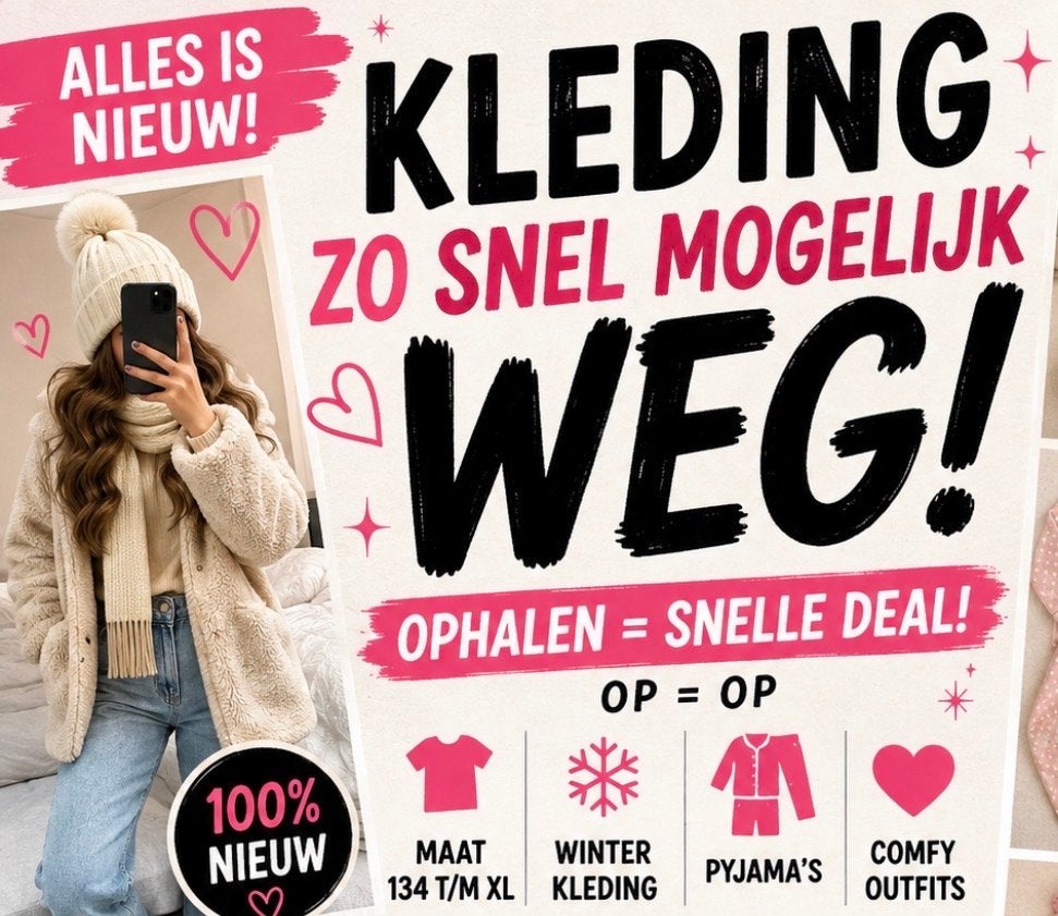 Nieuwe Kleding: Winterkleding, Pyjama's & Comfy Outfits, Ophalen of Verzenden, Nieuw, Maat 46/48 (XL) of groter, Overige typen
