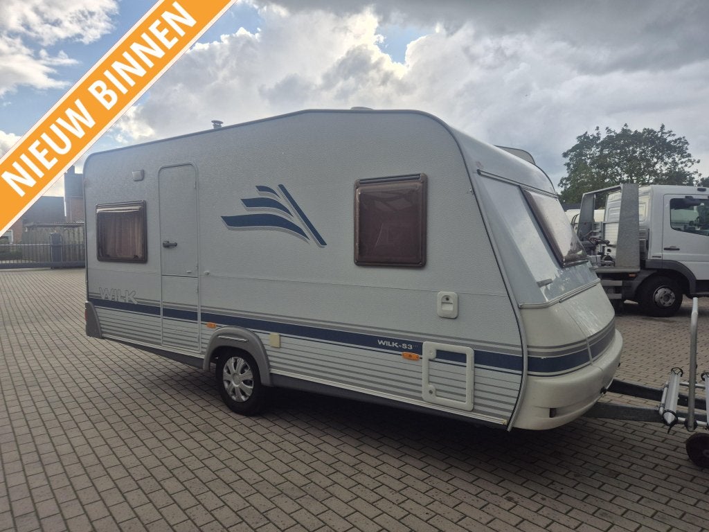 Wilk S3 450 HTD + Zgan Voortent Fietsendrager, Caravans en Kamperen, Rondzit, 750 - 1000 kg, Overige typen, 4 tot 5 meter