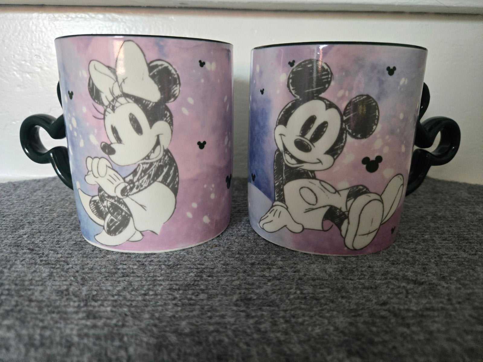 Disney Mickey & Minnie Mouse Mokken Set - Nooit Gebruikt, Huis en Inrichting, Ophalen, Overige merken, Keramiek, Mok