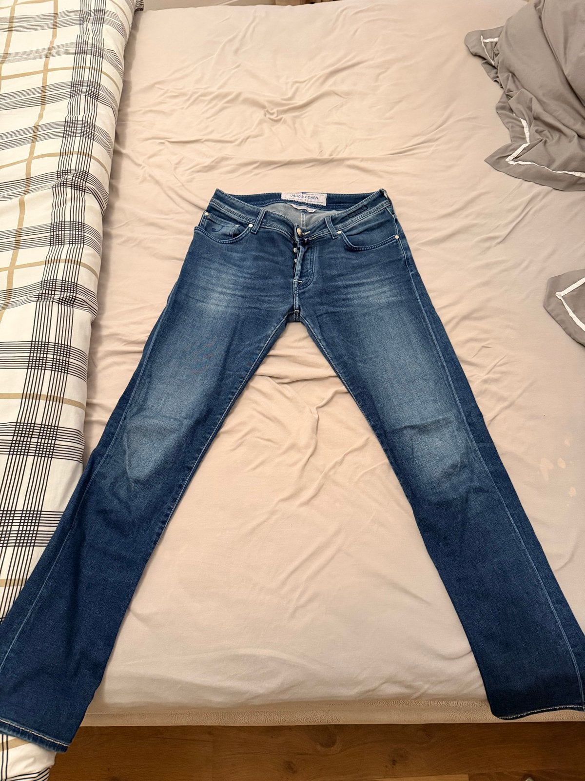 Jacob Cohën Jeans - Maat 31, Ophalen of Verzenden, Gedragen, Blauw, W32 (confectie 46) of kleiner