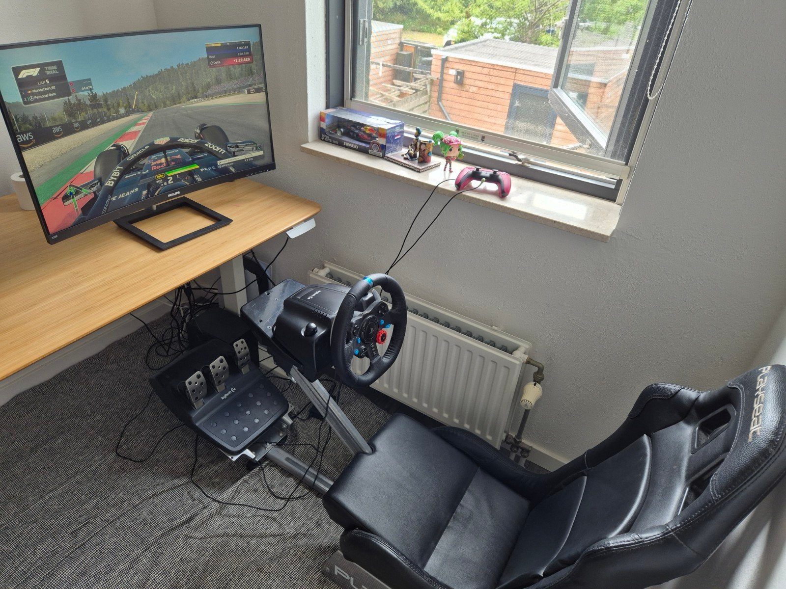 Logitech G29 + Playseat, Ophalen, Gebruikt