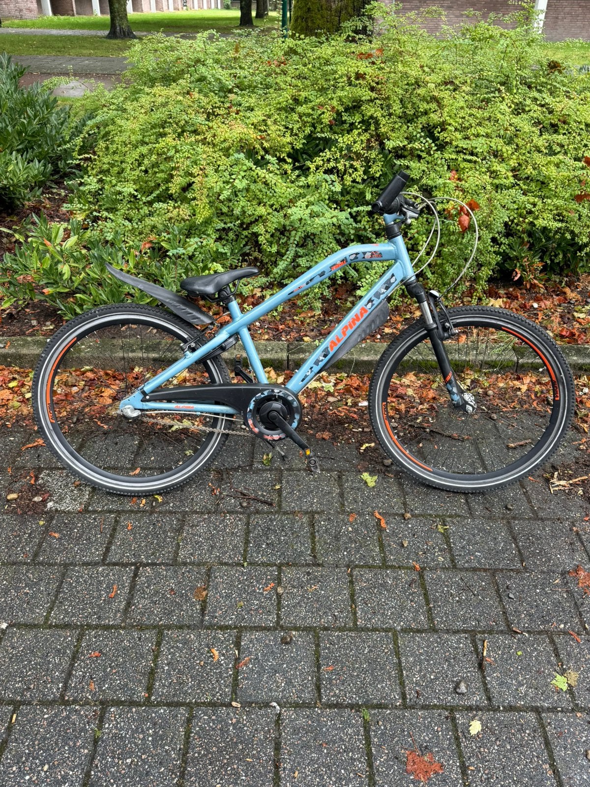 nette jongensfietsen alpina trial 26 inch 3v, Ophalen, Zo goed als nieuw, 26 inch of meer, Handrem
