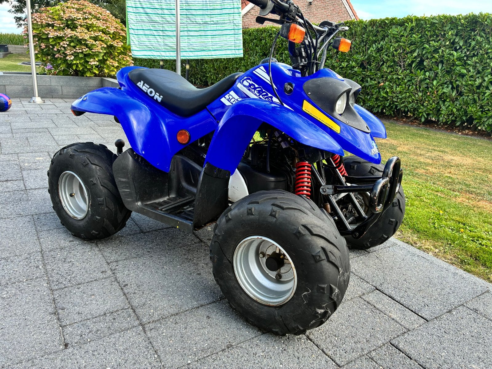 Aeon Cobra 50 Quad - Start niet, voor de handige klusser, Ophalen