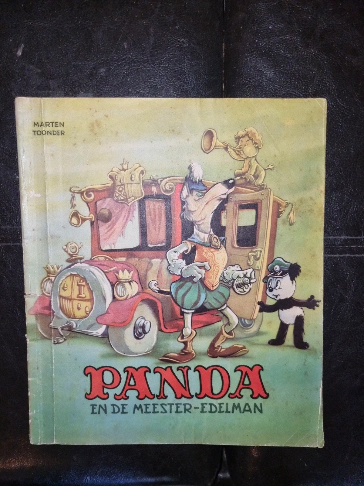 Panda en de Meester-Edelman - Marten Toonder stripboek, Boeken, Stripboeken, Eén stripboek, Ophalen of Verzenden, Gelezen, Marten Toonder
