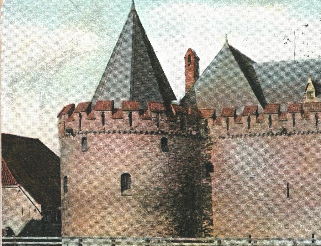 700120 Medemblik 1906 NH Kasteel Radbouth Gelopen, Ophalen of Verzenden, Voor 1920, Gelopen, Noord-Holland