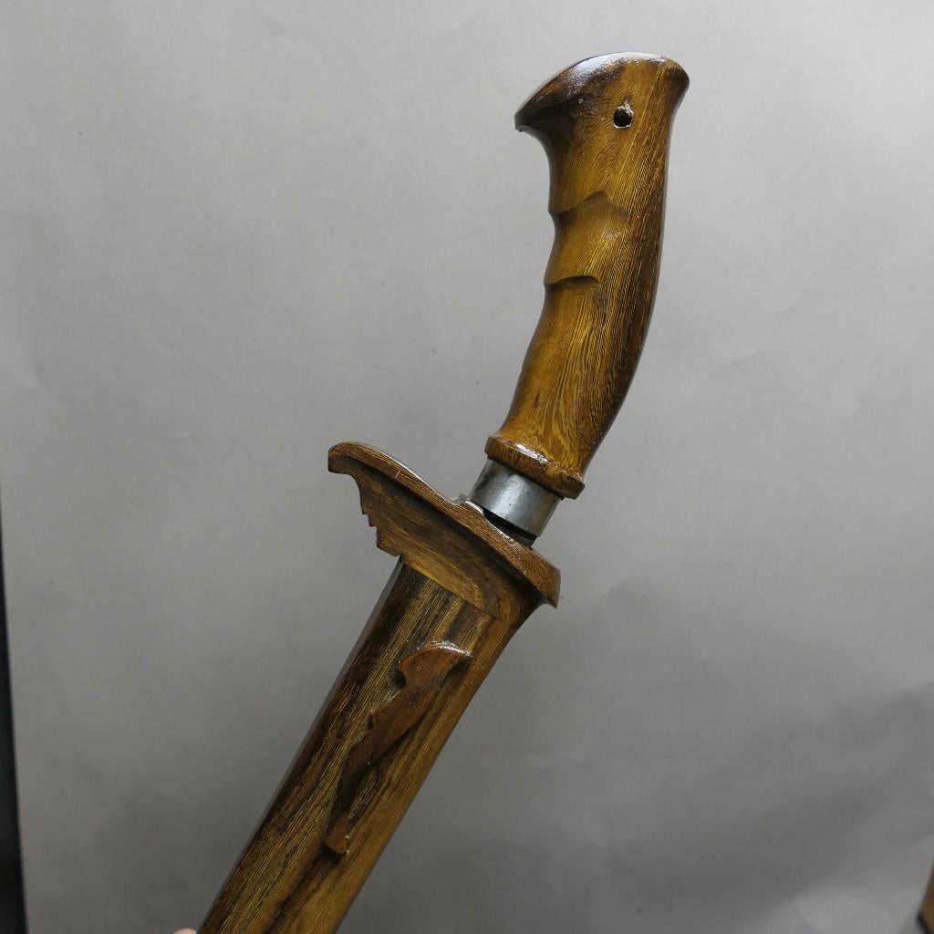 Golok (Scherp) Pencak Silat wapen mes GL4 GERESERVEERD, Ophalen of Verzenden
