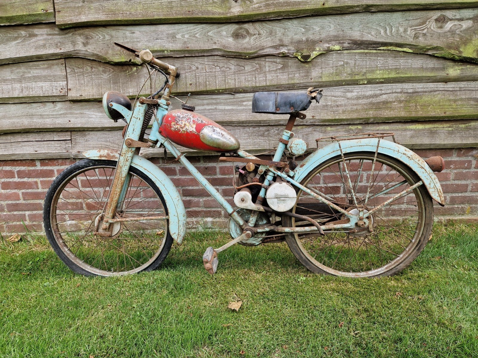 Bianchi bromfiets 1952, Fietsen en Brommers, Brommers | Oldtimers, Ophalen, Overige merken