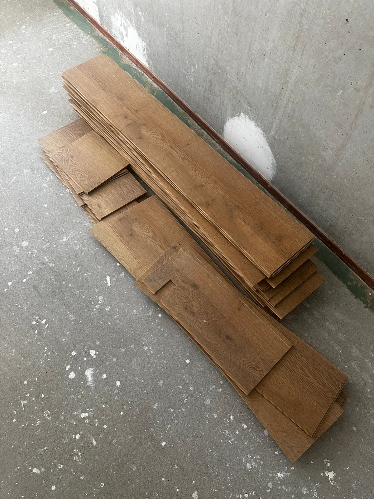 Kliklaminaat ongeveer 10m2 (gratis ophalen), Ophalen, 50 tot 150 cm, Zo goed als nieuw, 10 m² of meer