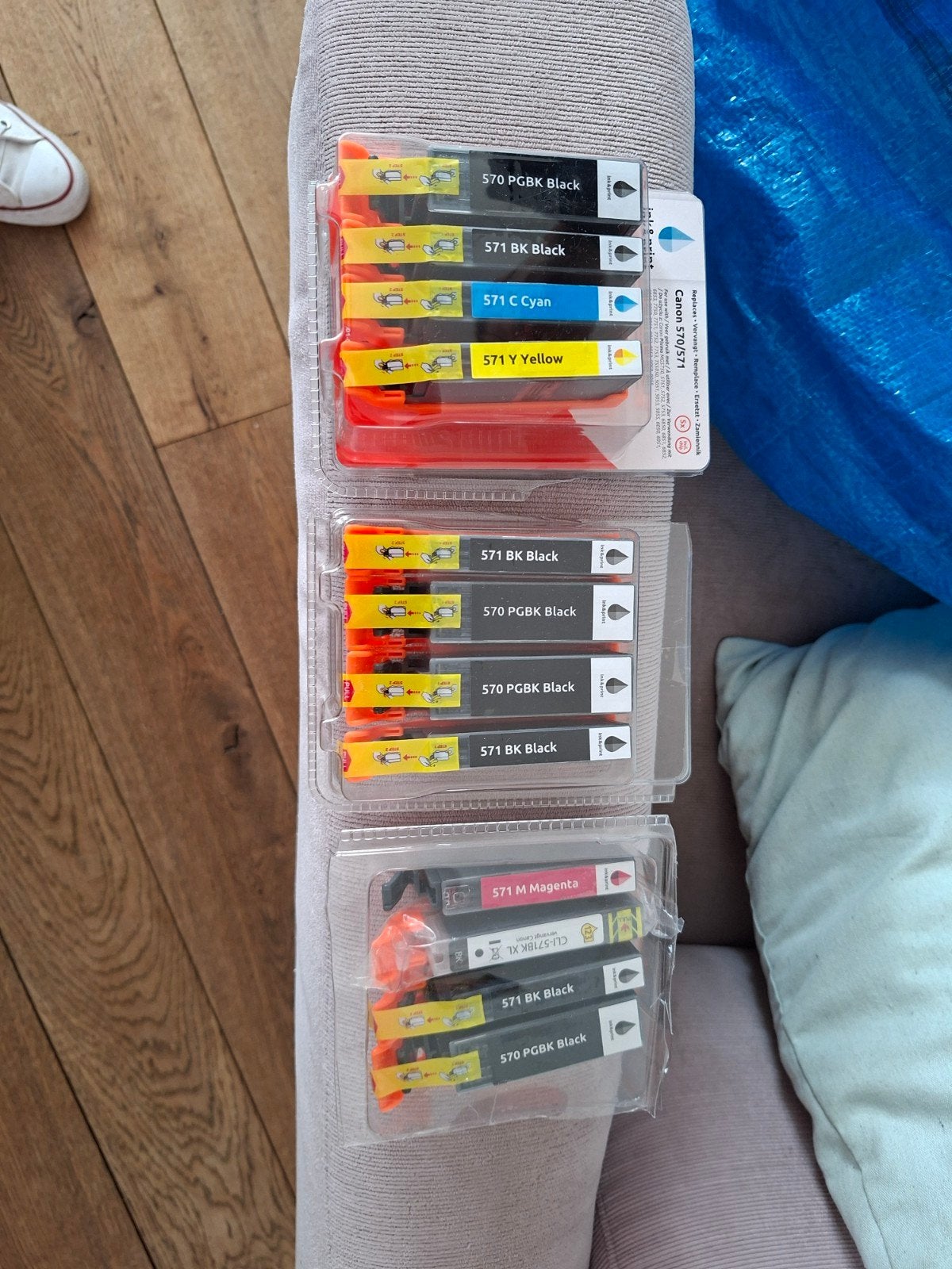 Cartridges voor oa CANON 570 / 571 - Nieuw, Ophalen of Verzenden, Nieuw, Cartridge, Canon