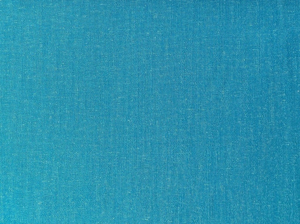 Bute Iona; turquoise+crème; 6,1 meter meubelstof; NU 50€/M, Wol, Blauw, 120 cm of meer, Ophalen of Verzenden