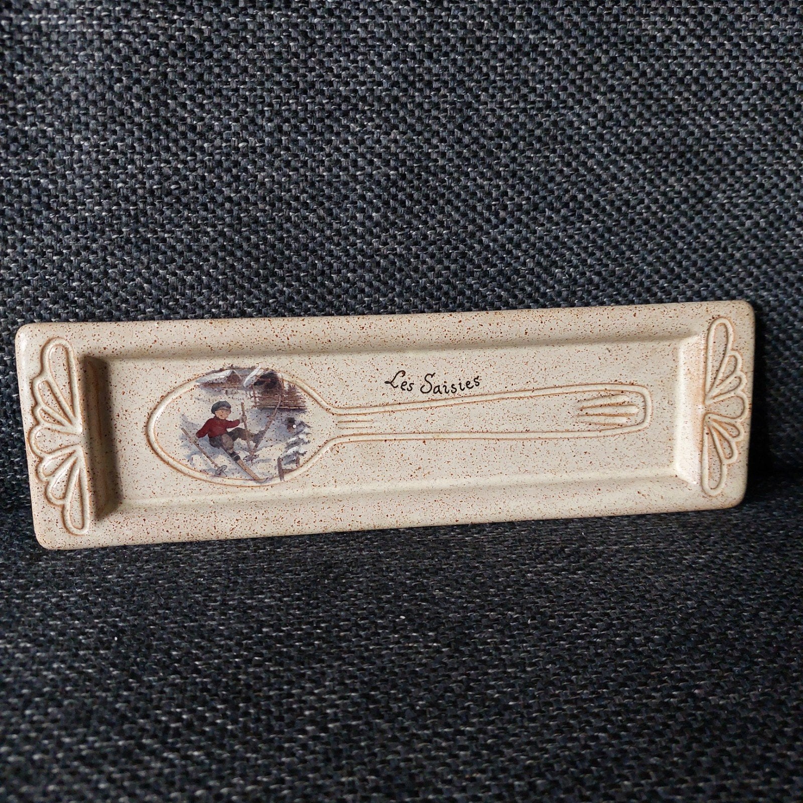 Leuke lepelhouder, Beige, Gebruikt, Snij-/serveerplank, Ophalen of Verzenden