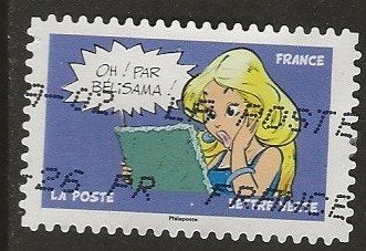 Frankrijk 308, stripfiguur Asterix voor asmae, Verzenden, Gestempeld