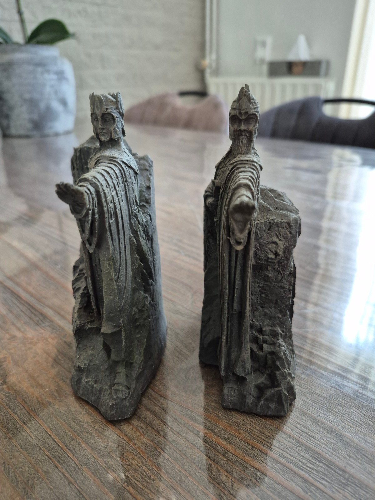 The Argonath Boekensteunen - Sideshow Weta (2002), Verzamelen, Poppetjes en Figuurtjes, Ophalen of Verzenden, Nieuw
