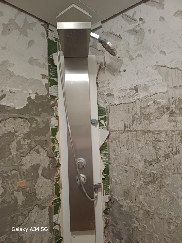Werkt goed, Ophalen of Verzenden, Gebruikt, Met douche