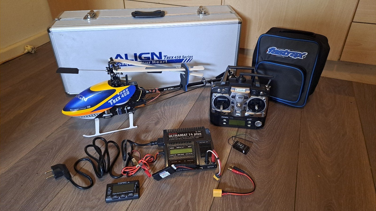 Complete Align heli hobby, Ophalen, Zo goed als nieuw, Elektro, Helikopter