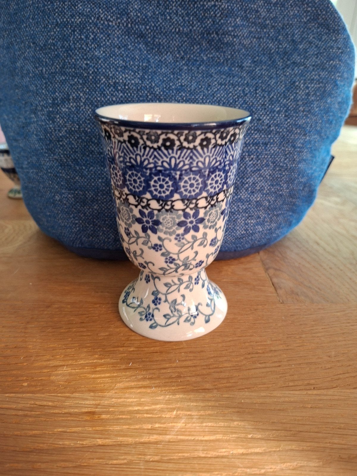 Bunzlau Beker op voet - 200 ml, ., Keramiek, Nieuw, Ophalen of Verzenden