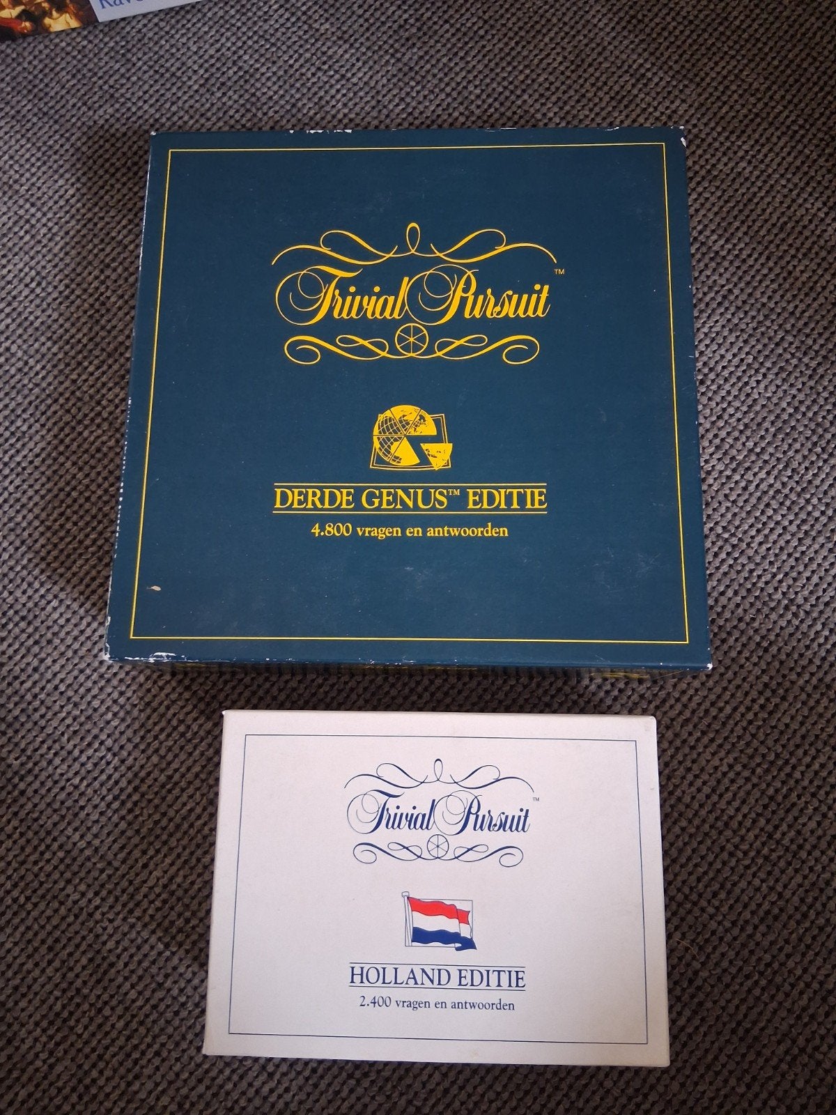 Trivial pursuit, Ophalen of Verzenden, Zo goed als nieuw