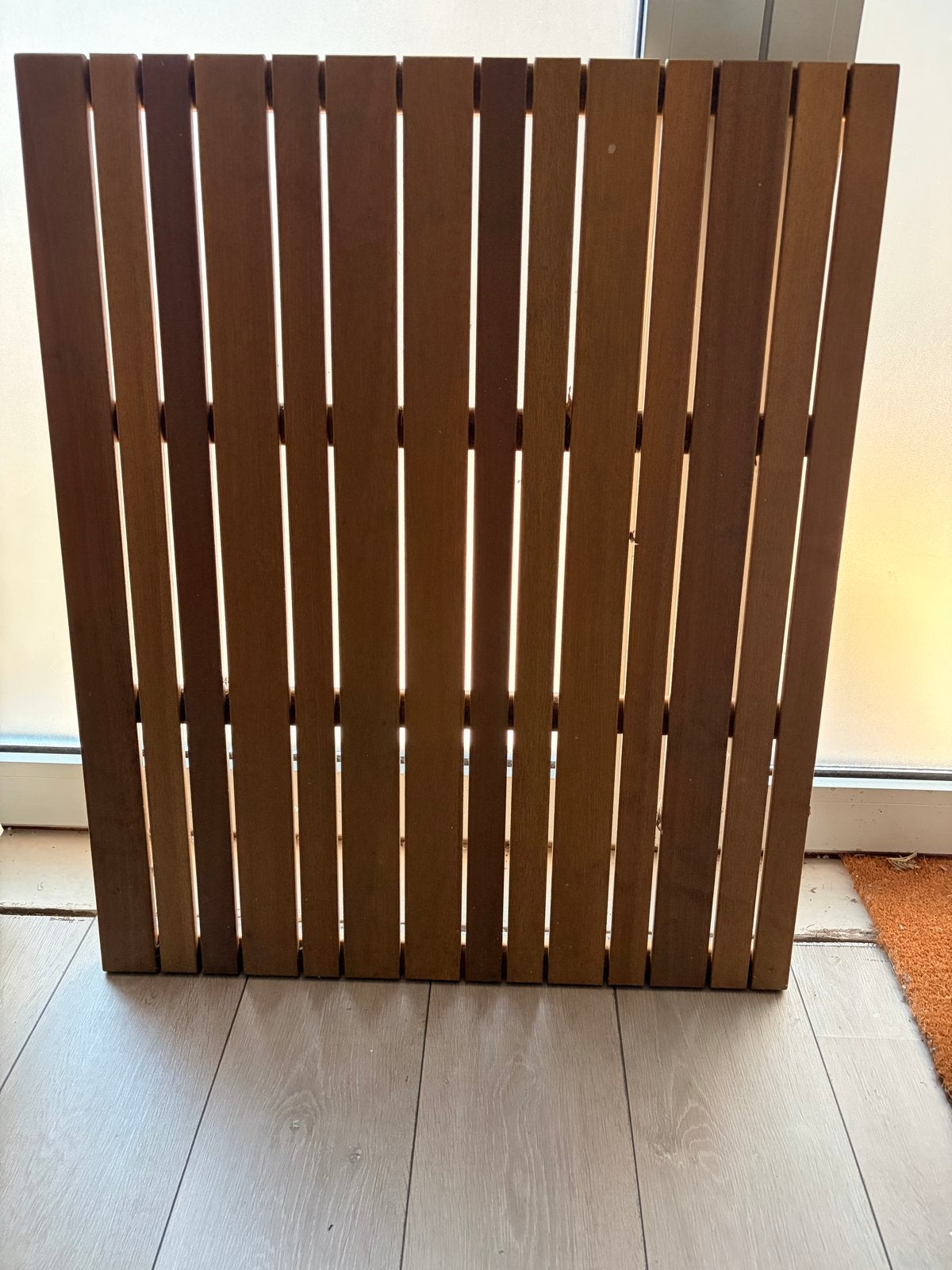 Houten tuintegel of vlonderplank, Tuin en Terras, Terrasdelen en Vlonders, Ophalen, Gebruikt, Hout