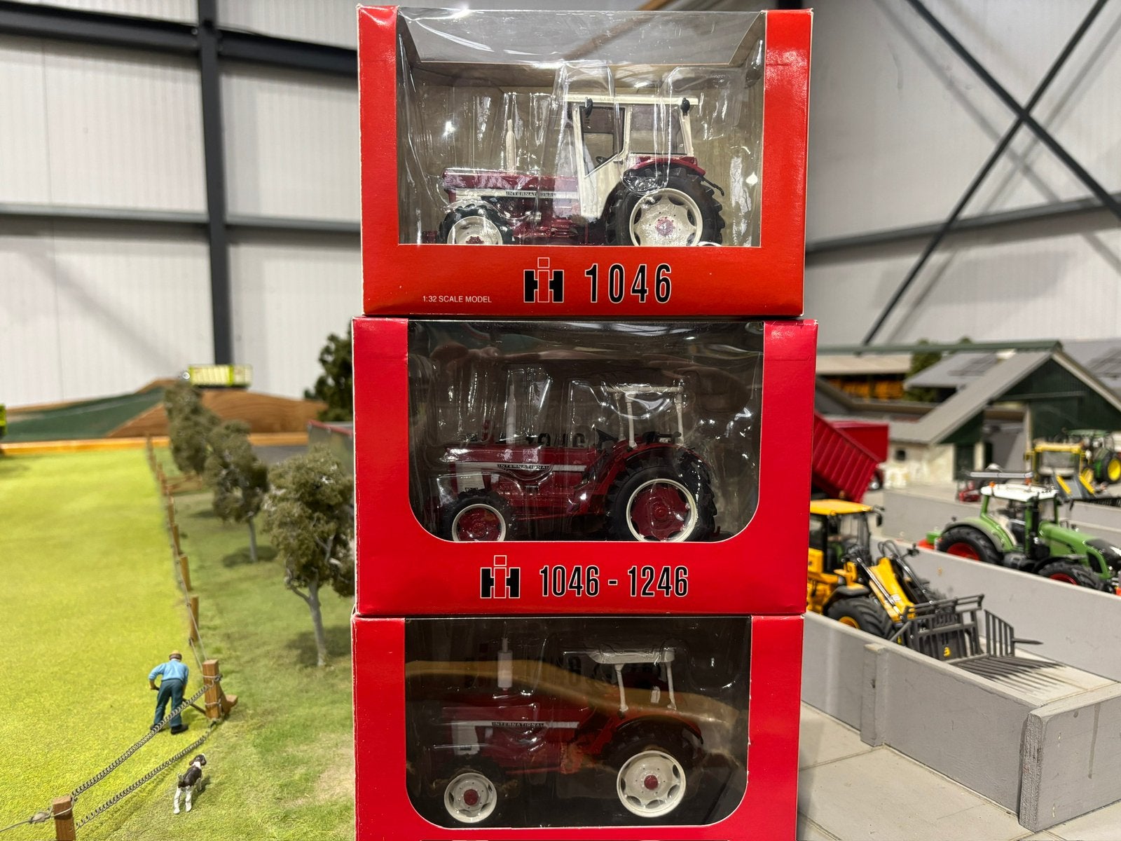 IH 1046/1246 limited edition, Ophalen of Verzenden, Nieuw, Tractor of Landbouw, Overige merken