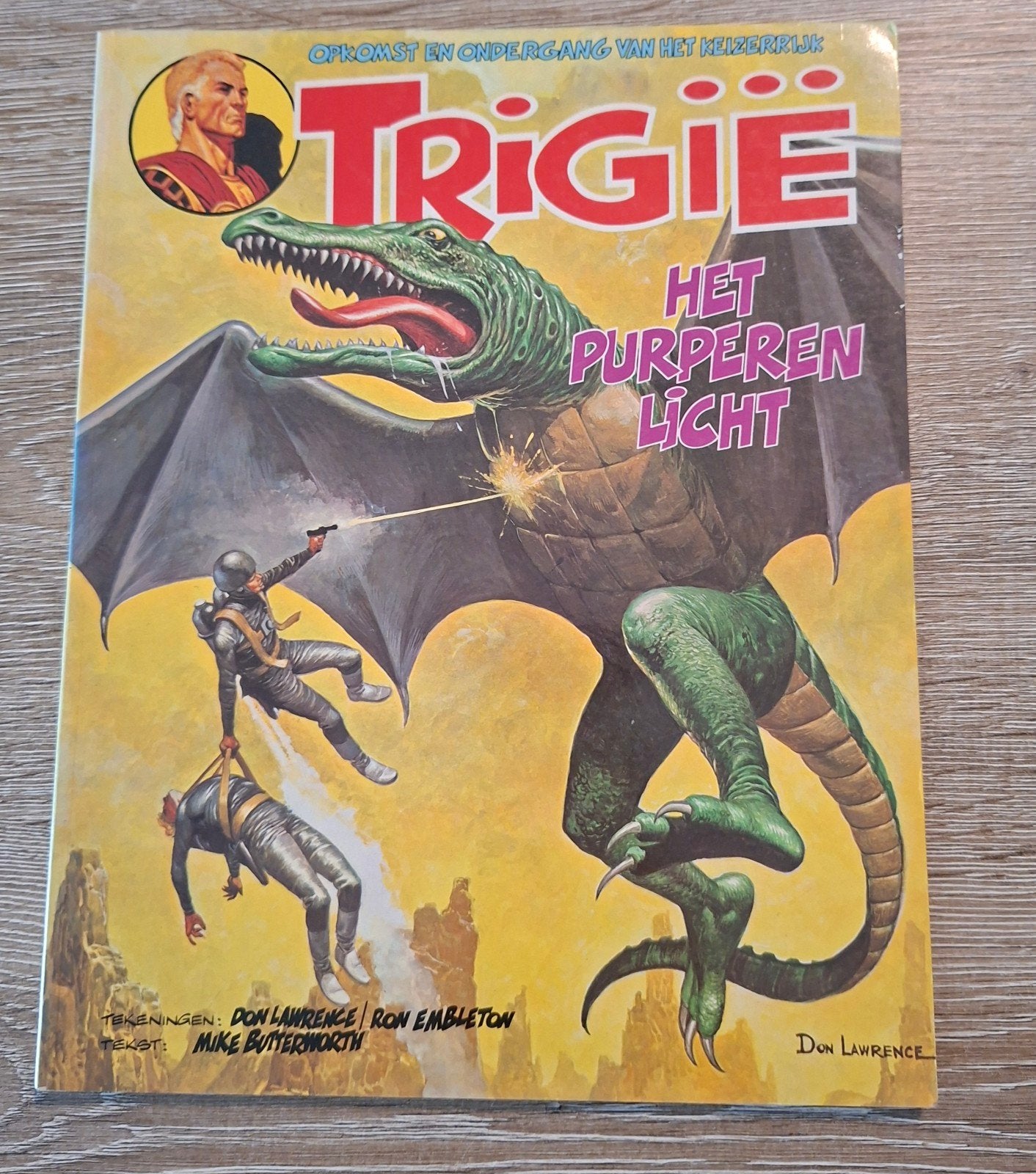 Trigië, Eén stripboek, Ophalen of Verzenden, Gelezen