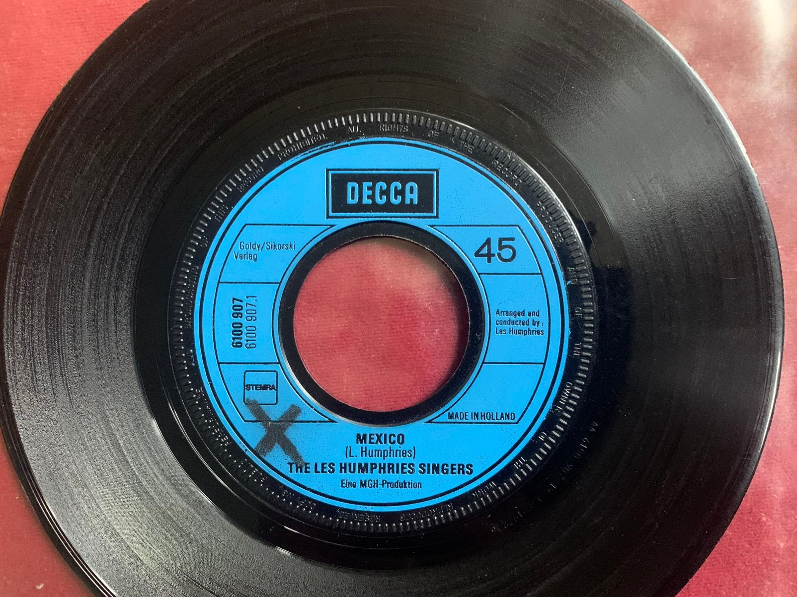 Les Humphries Singers - Mexico, Ophalen of Verzenden, Gebruikt, Pop