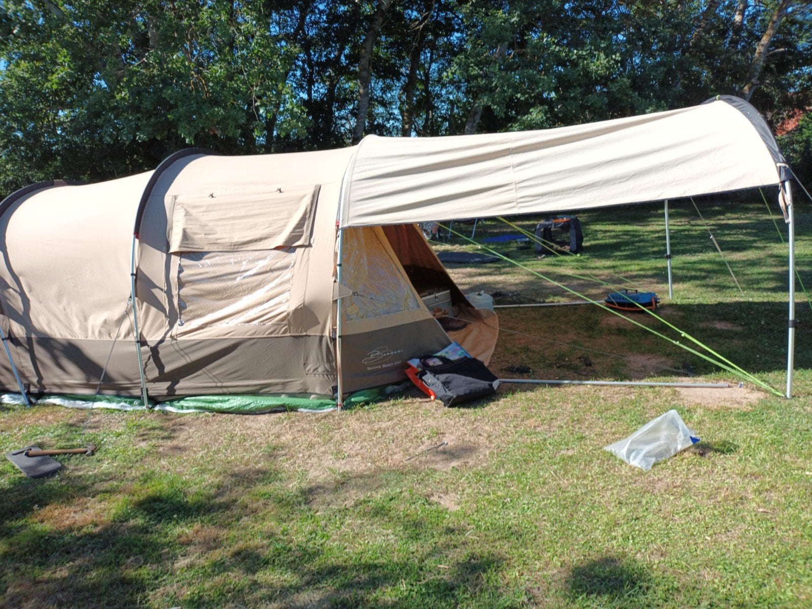 Bardani Tacoma Beach RSC + SUNSHIELD TC + Binnentapijt, Ophalen, Gebruikt, Tot en met 4