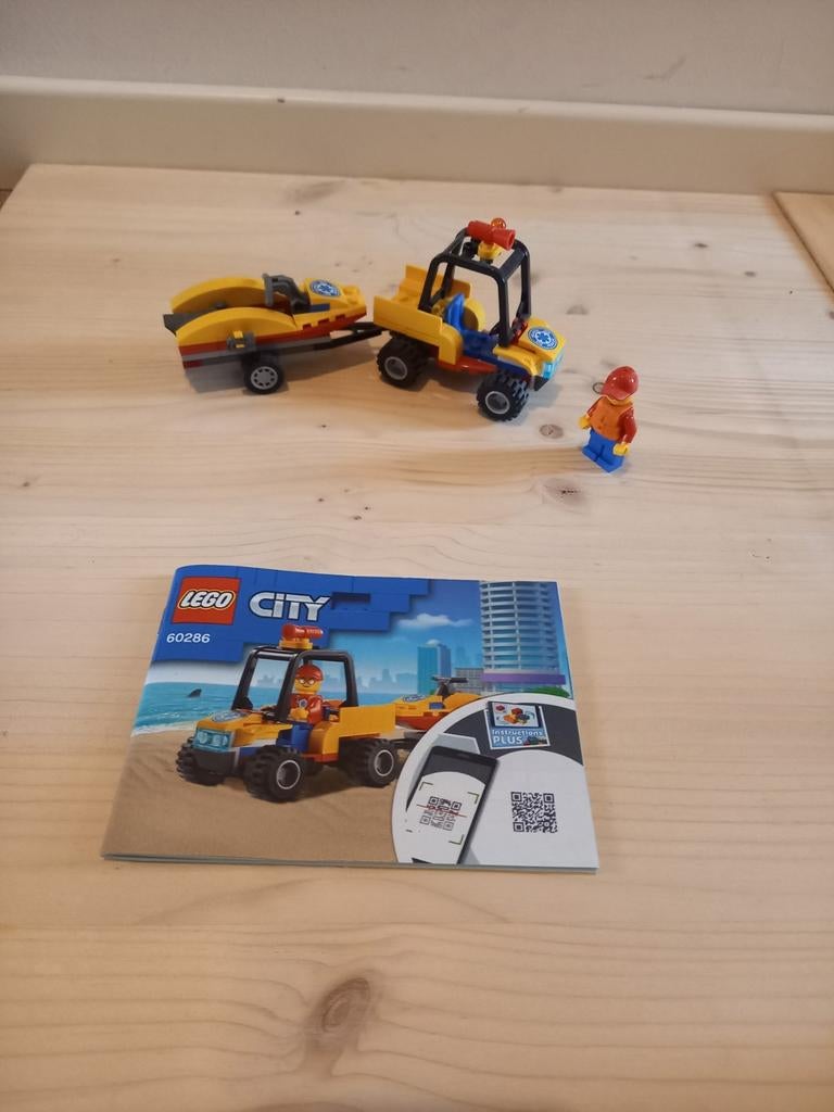 LEGO city strandwacht, Kinderen en Baby's, Ophalen of Verzenden, Zo goed als nieuw