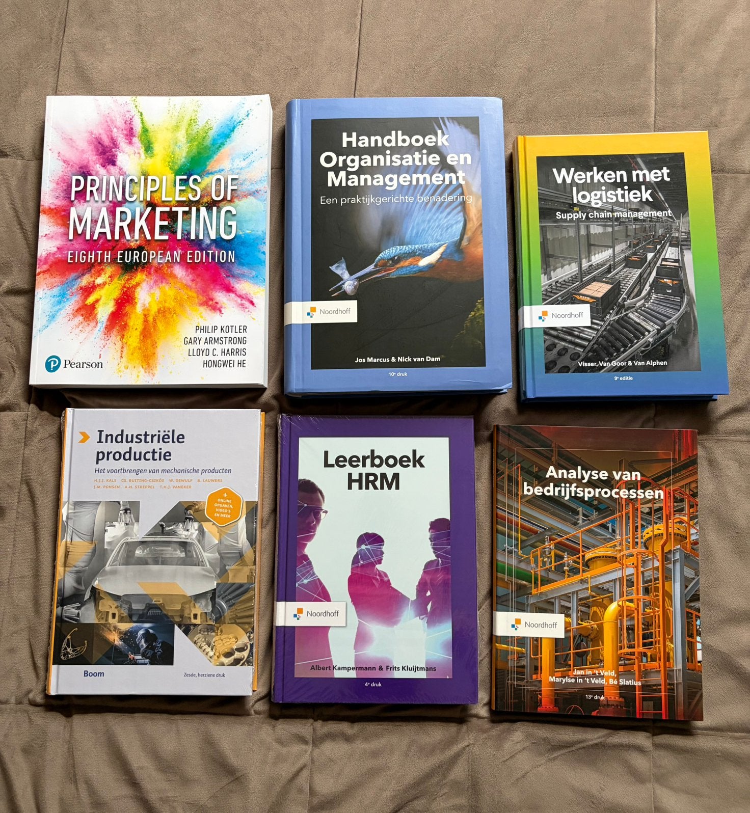 Boekenset compleet Technische bedrijfskunde HBO deeltijd, Boeken, Studieboeken en Cursussen, Ophalen, Gamma, Zo goed als nieuw