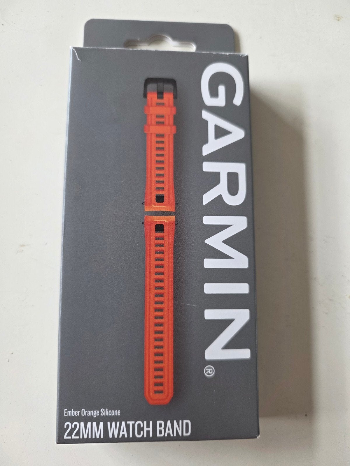 Garmin Instinct E band Ember Orange 22MM, Ophalen of Verzenden, Nieuw, Oranje, Garmin