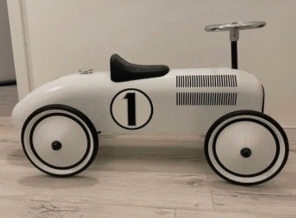 Retro roller wit, Kinderen en Baby's, Ophalen of Verzenden, Zo goed als nieuw