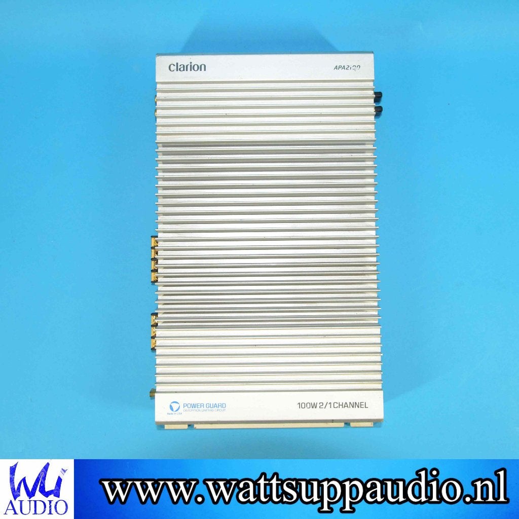 Clarion APA2100 2 kanaals / mono versterker USA Made