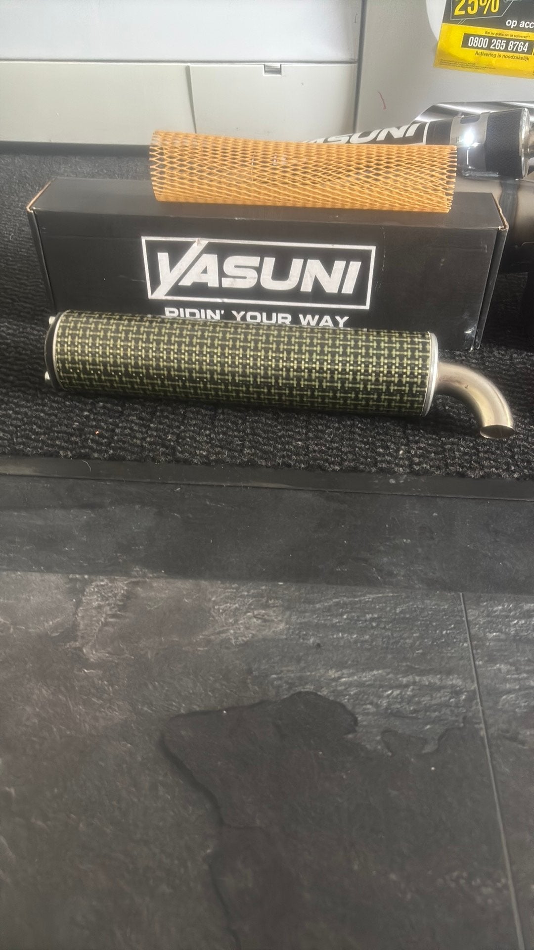 Yasuni c21 dempers, Ophalen, Nieuw, Uitlaat, Yamaha