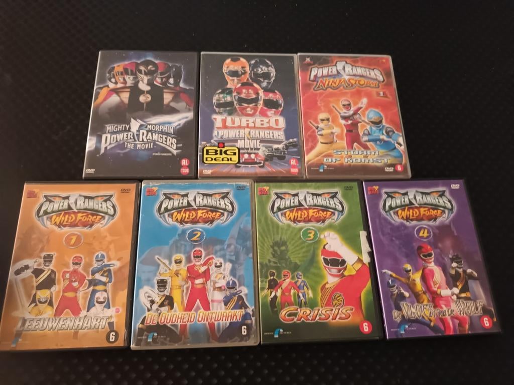 Dvd pakket Power Rangers, Cd's en Dvd's, Ophalen of Verzenden, Zo goed als nieuw