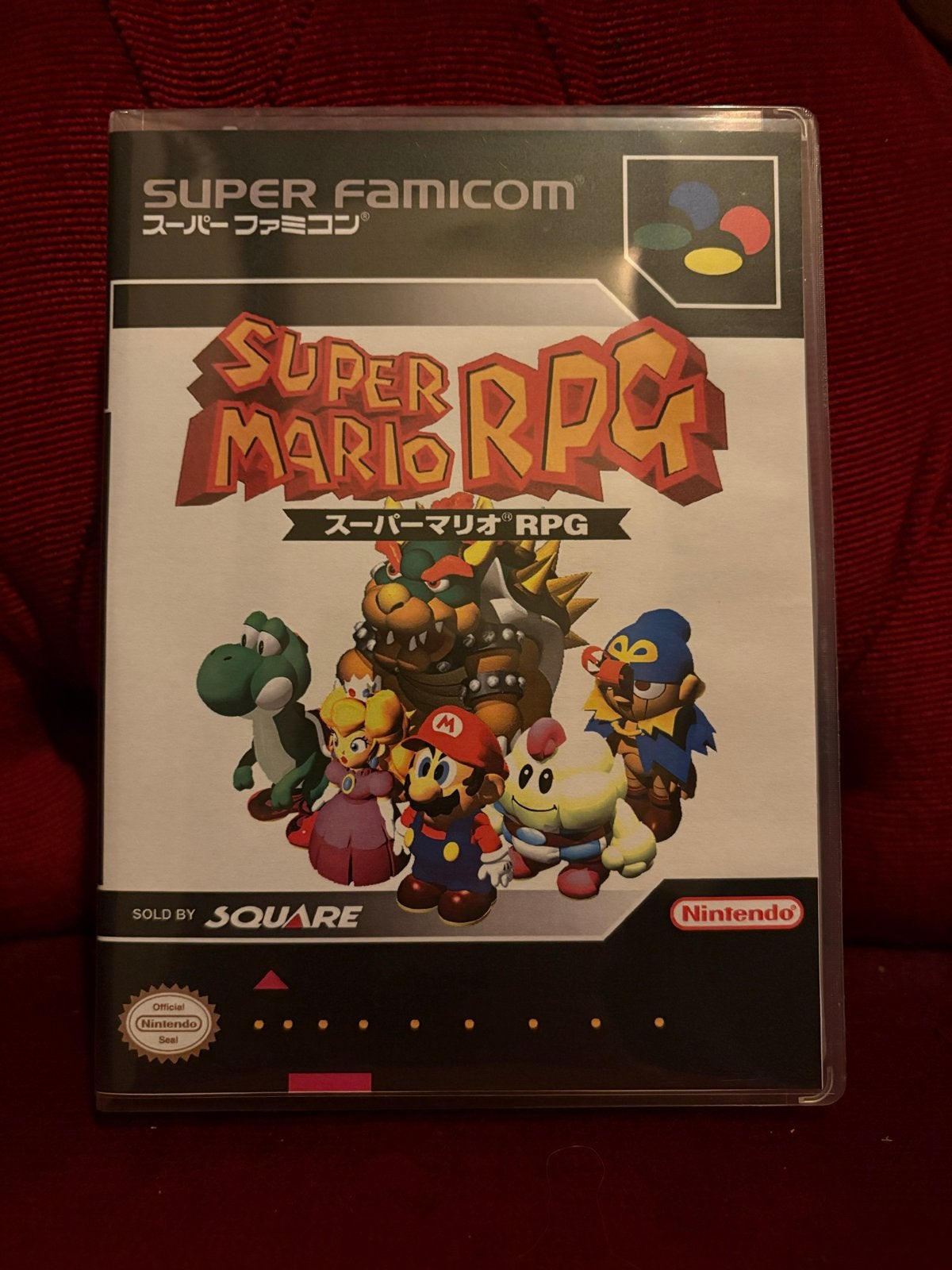 Super Mario RPG (Super Famicom) in universele game case, Spelcomputers en Games, Games | Nintendo Super NES, Gebruikt, Role Playing Game (Rpg)