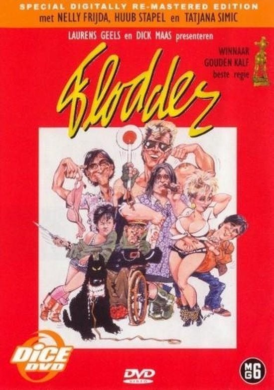 DVD FLODDER DICK MAAS NAAKTE TATJANA SIMIC HUUB STAPEL, Cd's en Dvd's, Dvd's | Nederlandstalig, Alle leeftijden, Verzenden, Zo goed als nieuw