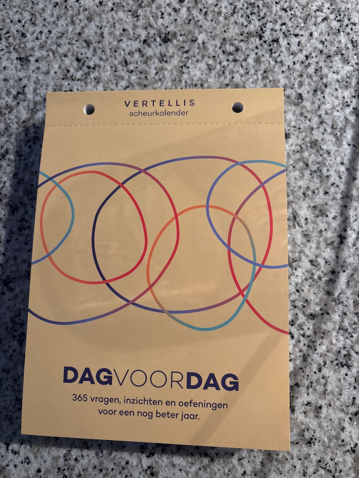 Scheurkalender Dag voor Dag, Diversen, Ophalen of Verzenden, Dagkalender, Nieuw