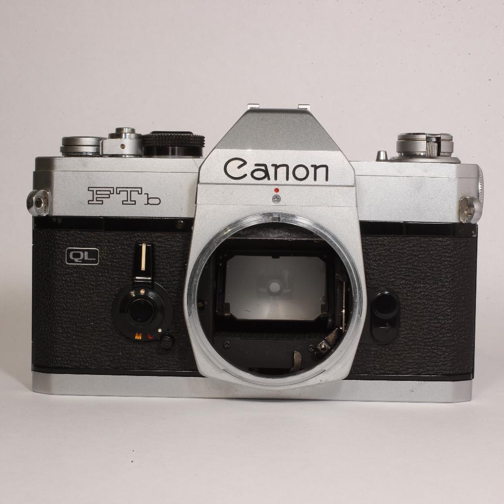 Canon FTb-QL vintage analoge kleinbeeld spiegelreflex camera, Audio, Tv en Foto, Fotocamera's Analoog, Ophalen of Verzenden, Gebruikt